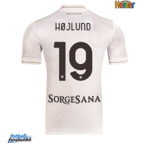 SSC Napoli Rasmus Hojlund #19 Bortedrakt 2025-26 Kortermet